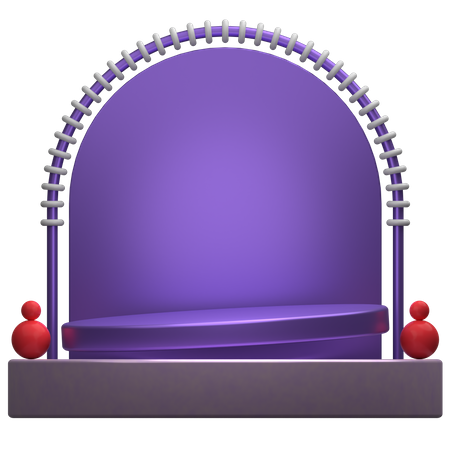 Podium-Anzeige  3D Icon