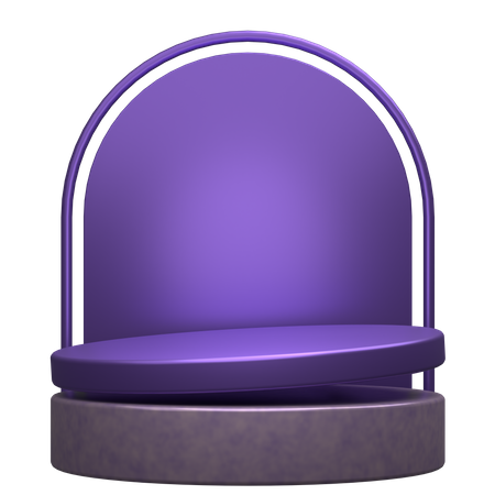 Podium-Anzeige  3D Icon