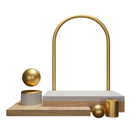 Podium-Anzeige  3D Icon