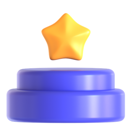 Podium Best  3D Icon
