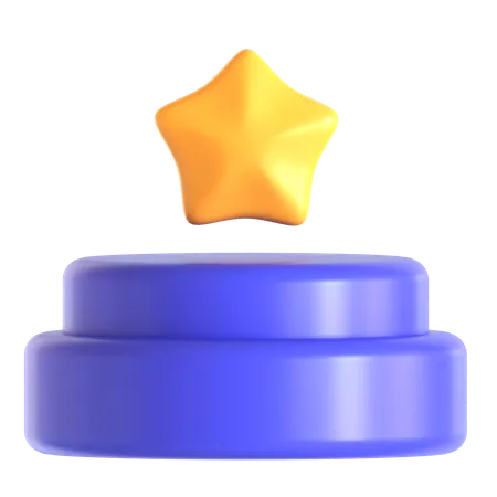 Podium Best  3D Icon