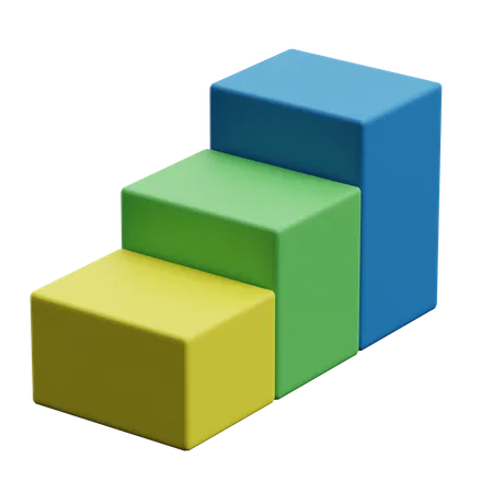 Podium Chart  3D Icon