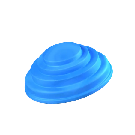 Podium Circle  3D Icon