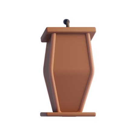 Podium debout  3D Icon