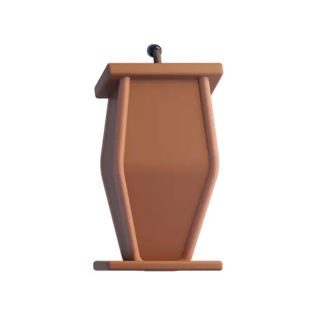 Podium debout  3D Icon