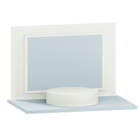 Podium Display Mockup  3D Icon