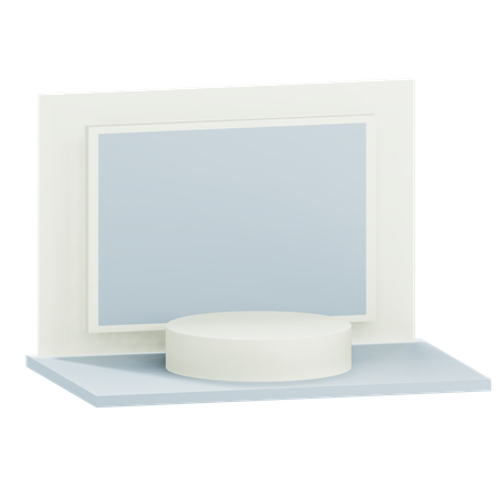 Podium Display Mockup  3D Icon