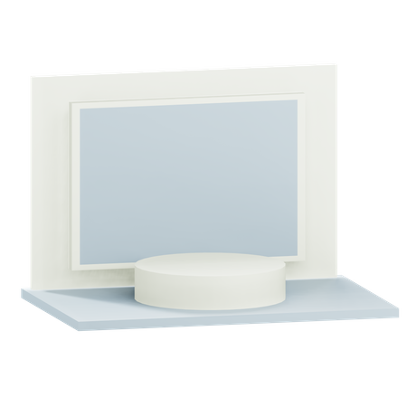 Podium-Display-Modell  3D Icon