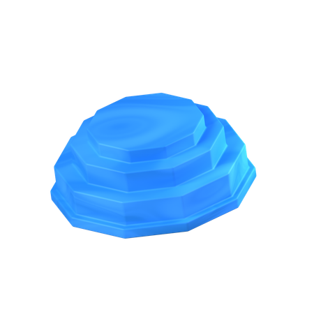 Podium Hexagon  3D Icon