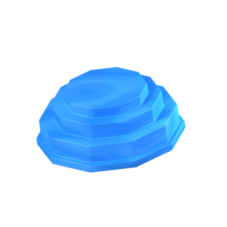 Podium Hexagon  3D Icon