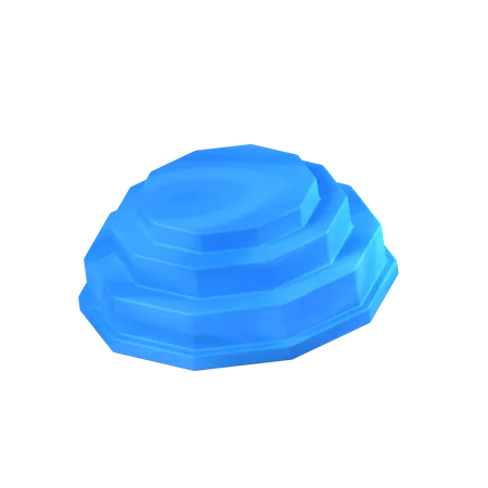 Podium Hexagon  3D Icon