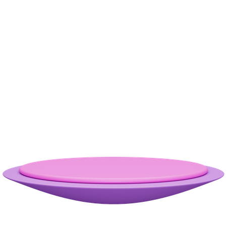 Podium Pastel  3D Icon