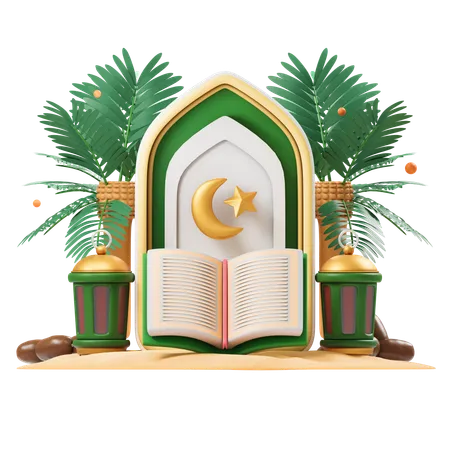 Podium du Ramadan  3D Icon