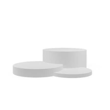 Socle de podium rond  3D Icon