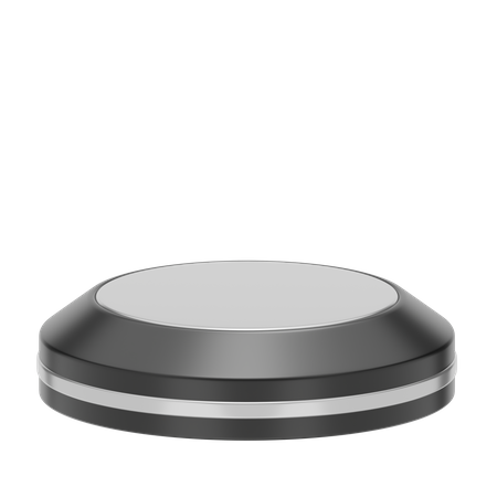 Podium rond de scène noire  3D Icon