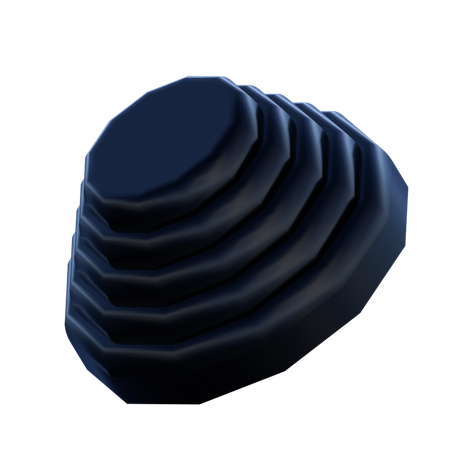 表彰台の形  3D Icon
