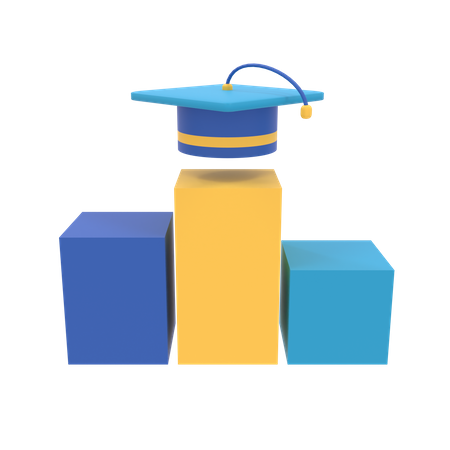 Podium Toga  3D Icon