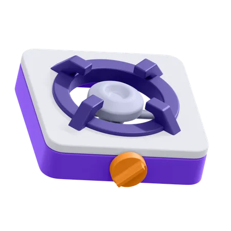 Poêle  3D Icon