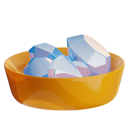 Poêle à diamant  3D Icon