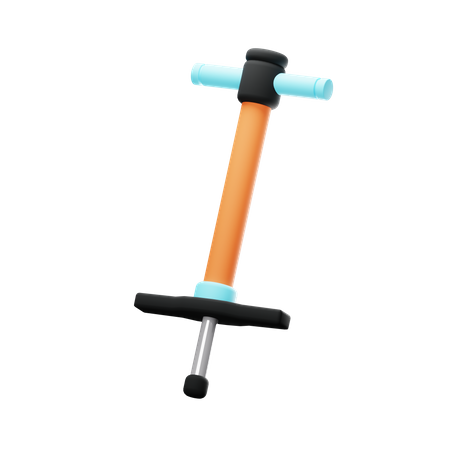 Pogo stick  3D Icon