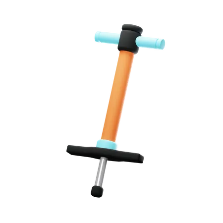 Pogo stick  3D Icon