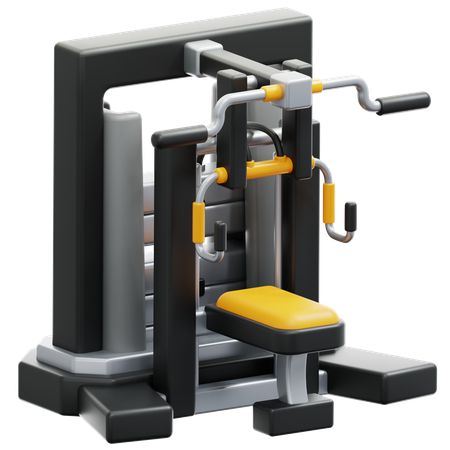 Appareil de musculation  3D Icon