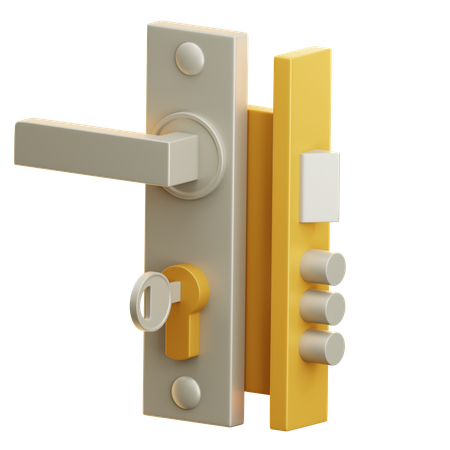 Poignée de porte  3D Icon