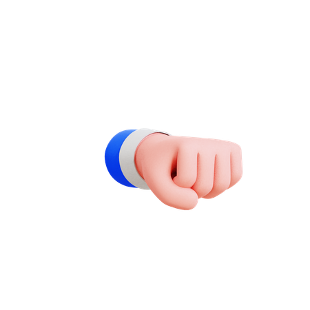 Poing  3D Icon