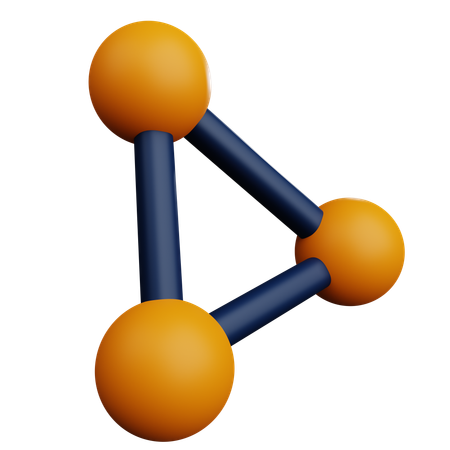 Point de liaison  3D Icon