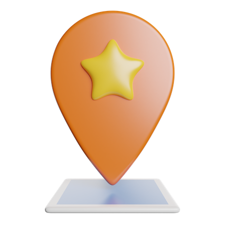 Point de repère  3D Icon