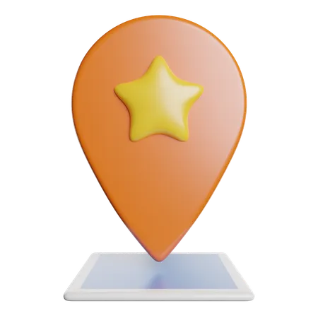 Point de repère  3D Icon