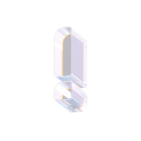 Point d'exclamation  3D Icon