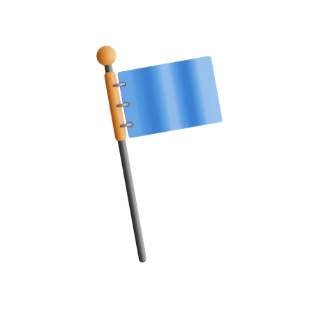 Point de drapeau  3D Icon