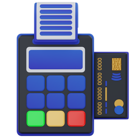Point Of Sale  3D Icon