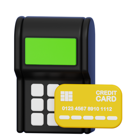 Point Of Sale  3D Icon