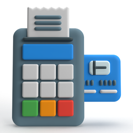 Point Of Sale  3D Icon