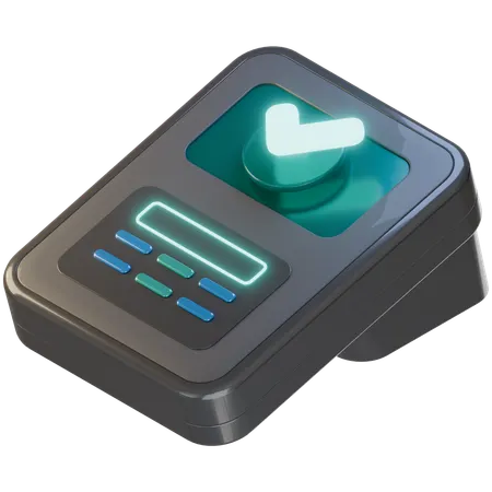 Point Of Sale Terminal  3D Icon