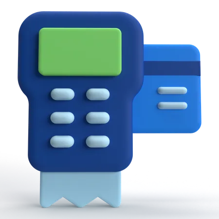 Point Of Service  3D Icon