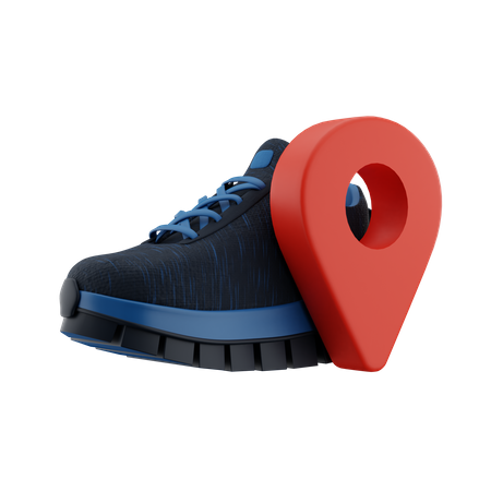 Point Shoes  3D Icon