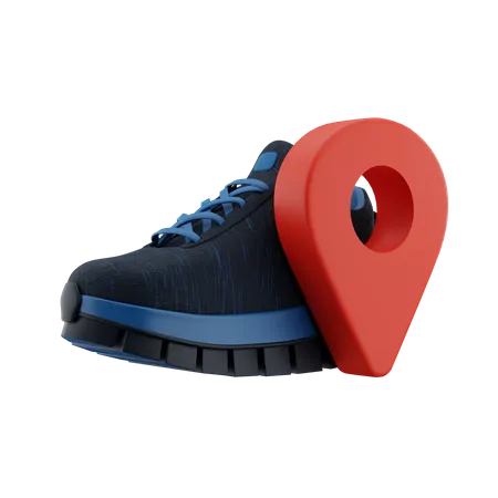 Point Shoes  3D Icon