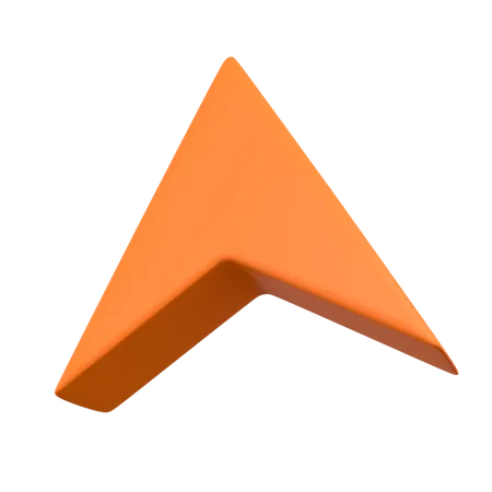 Pointer Arrow  3D Illustration