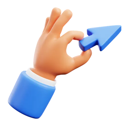 Pointer Hand Gestures  3D Icon