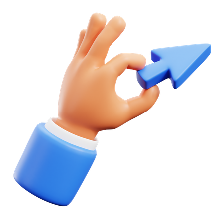 Pointer Hand Gestures  3D Icon