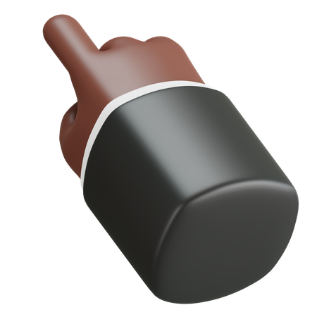 Pointer Tap Hand Gesture  3D Icon