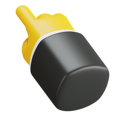 Pointer Tap Hand Gesture  3D Icon