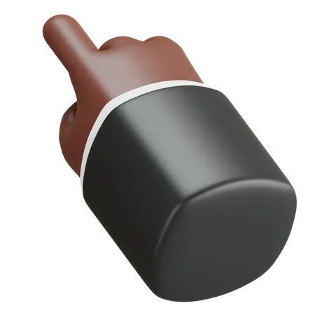 Pointer Tap Hand Gesture  3D Icon