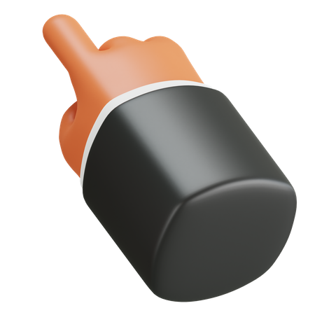 Pointer Top Hand Gesture  3D Icon
