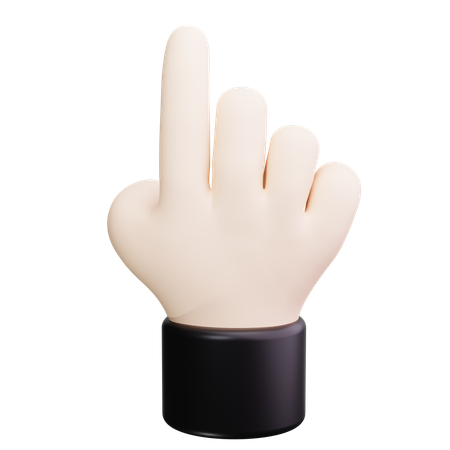 Pointing  3D Icon