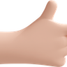 pointing finger emoji 3d