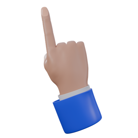 Pointing Hand Gestures  3D Icon